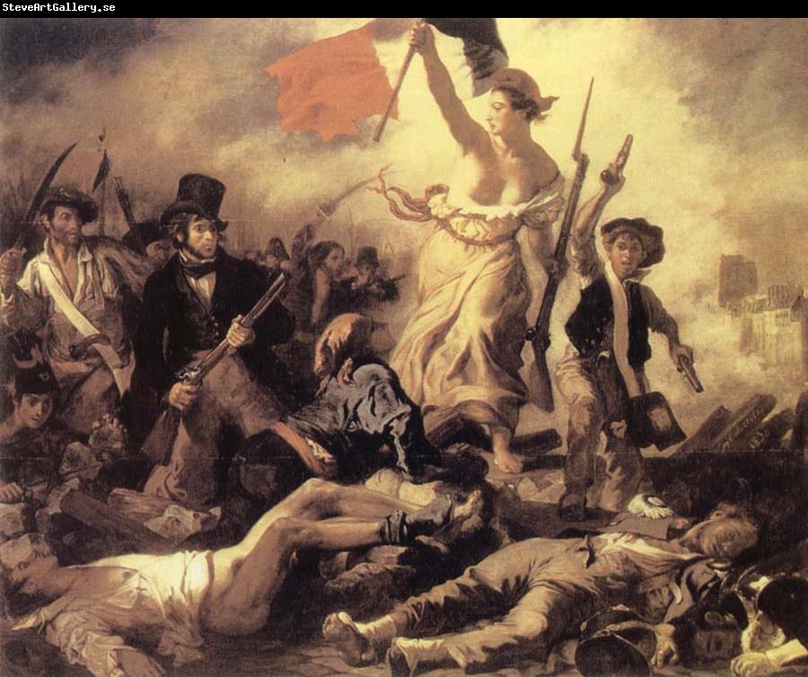 Eugene Delacroix Liberty Leading The people